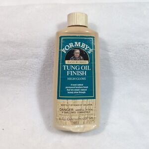 Vintage Formby's Tung Oil Finish 8oz NOS Unopened High Gloss USA Discontinued